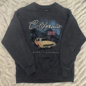Hollister Graphic Crew Sweatshirt